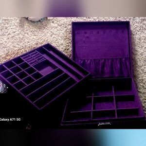 Luxurious Velvet Jewelry Organizer